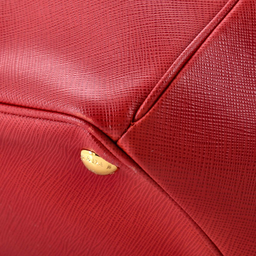 Prada Double Zip Lux Tote Saffiano #220705P10B - Picture 7 of 8